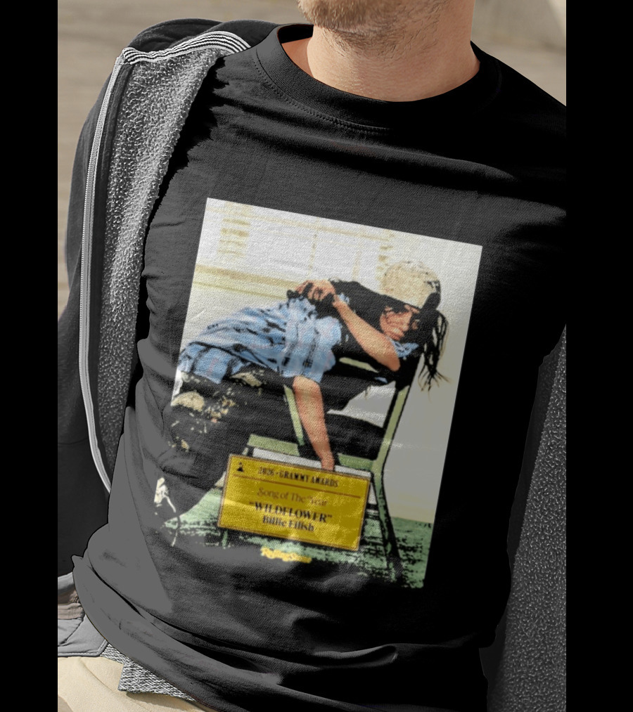 2026 Grammy Awards Song Of The Year Wildflower Billie Eilish Rolling Stone T-Shirt