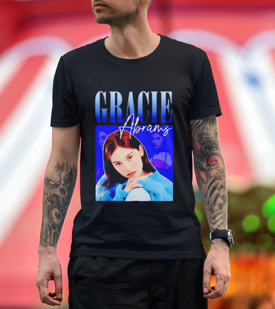 Gracie Abrams Blue Aesthetic T-Shirt