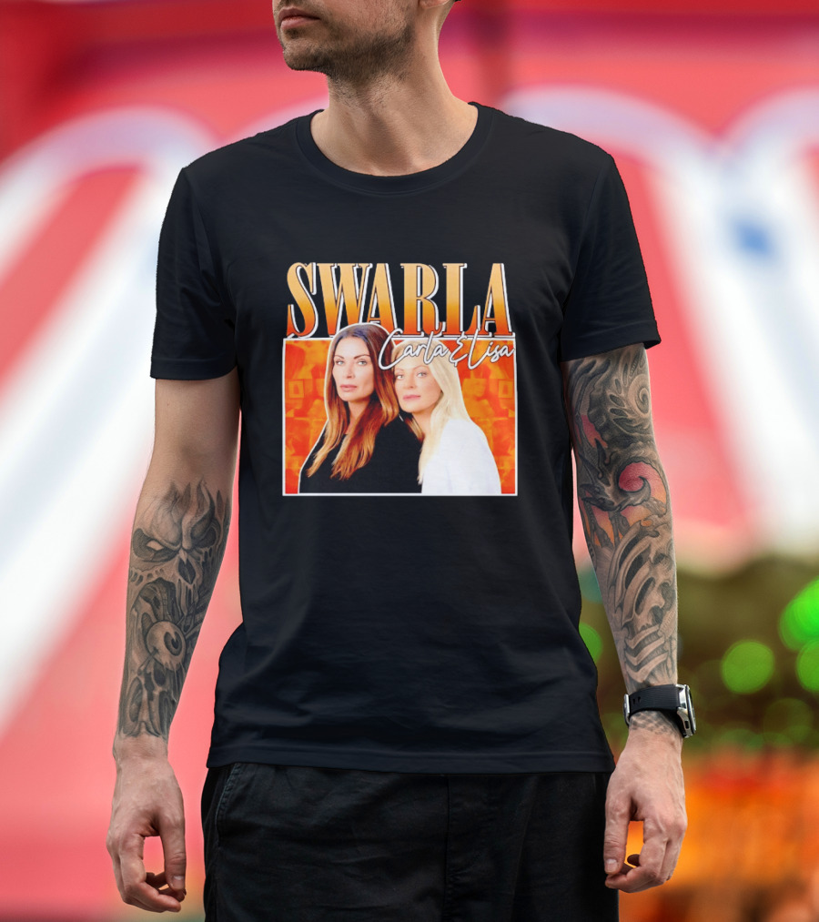 Swarla Carla And Lisa Iconic Orange T-Shirt