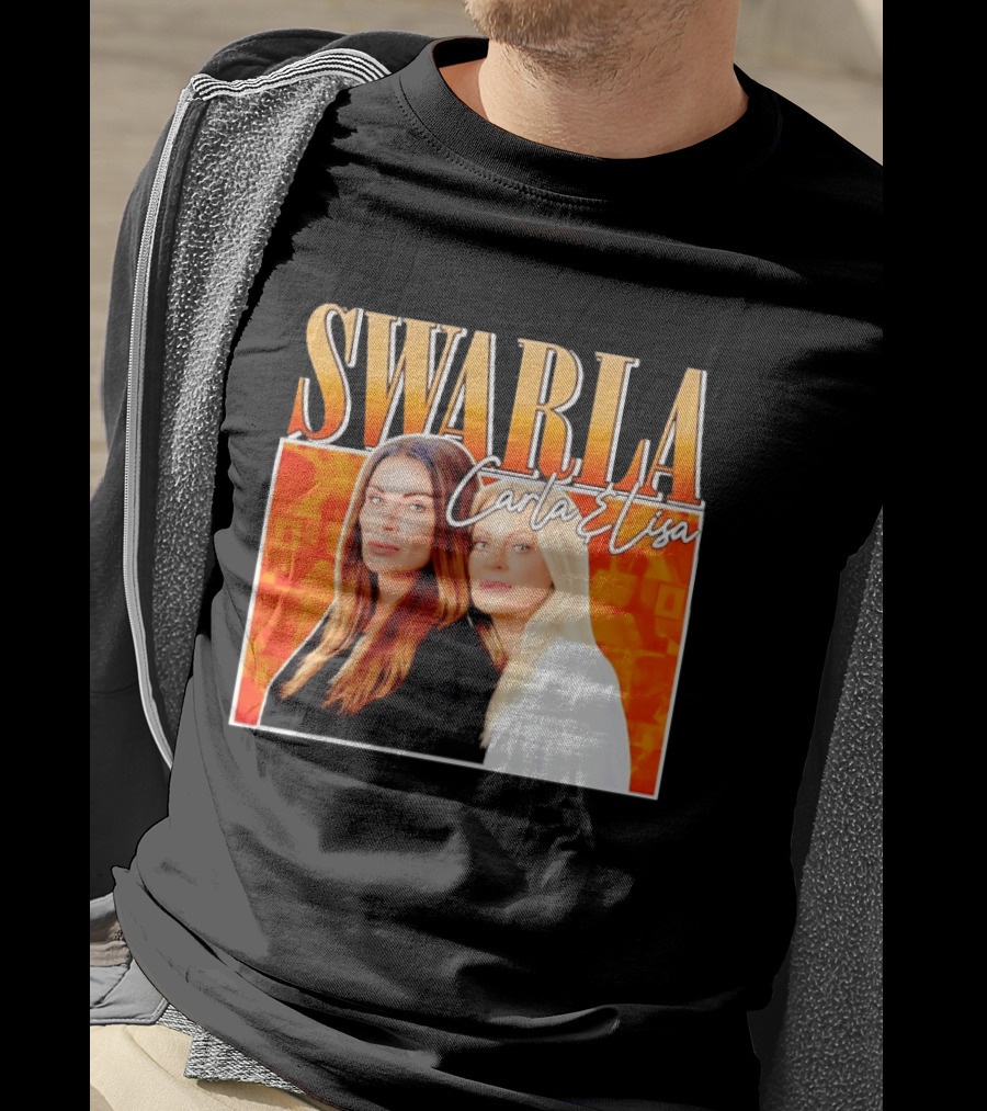 Swarla Carla And Lisa Iconic Orange T-Shirt