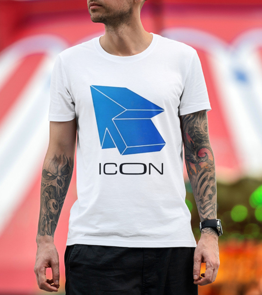 ICON Blue 3D Arrow T-Shirt