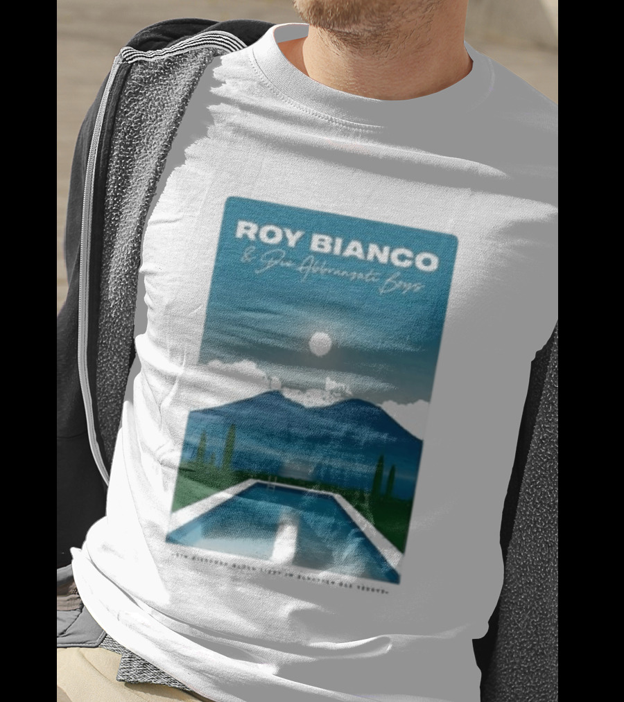 Roy Bianco & Die Abbrunzati Boys Tour 2024 Poolside Paradise Moonlit Mountain T-Shirt