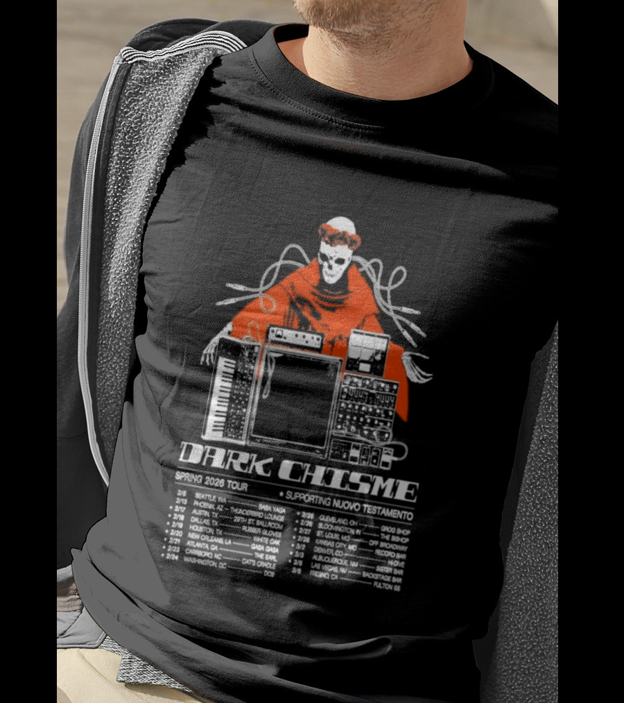 Dark Chisme Supporting Nuevo Testamento Spring 2026 Tour Dates T-Shirt