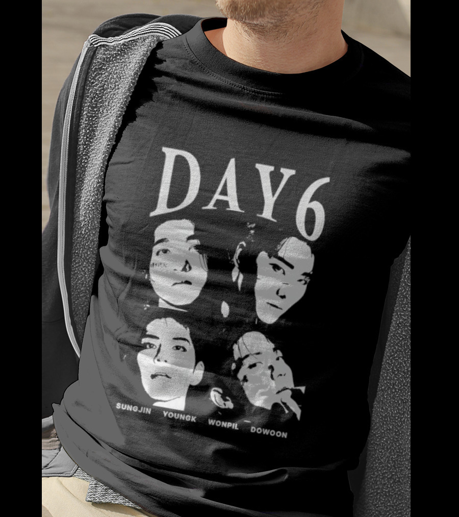 Day6 Sungjin Youngk Wonpil Dowoon Band Members T-Shirt
