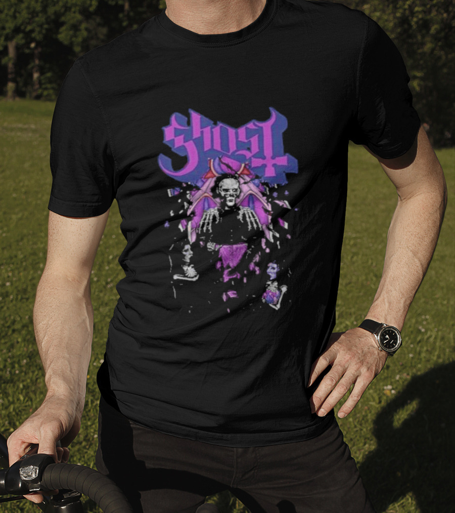 Ghost Reassembled Faith Tour Symbolic Skeleton T-Shirt