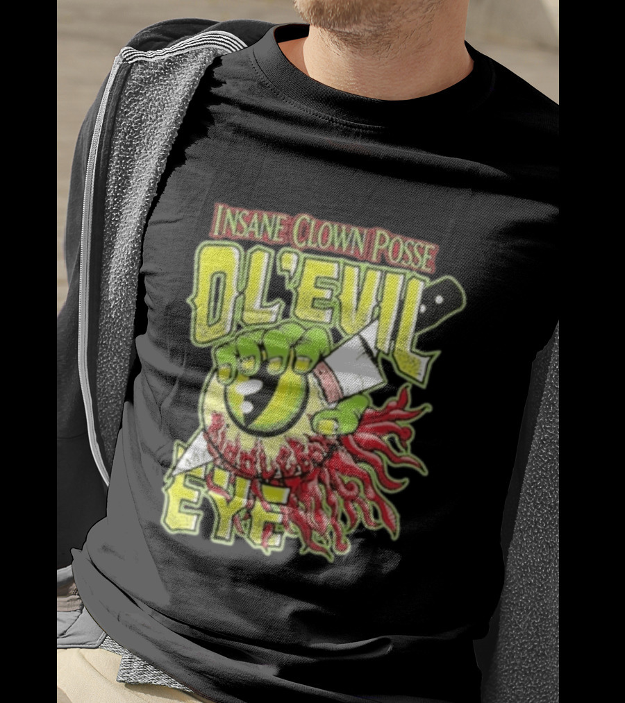 Insane Clown Posse Ol' Evil Eye Knife Hand T-Shirt