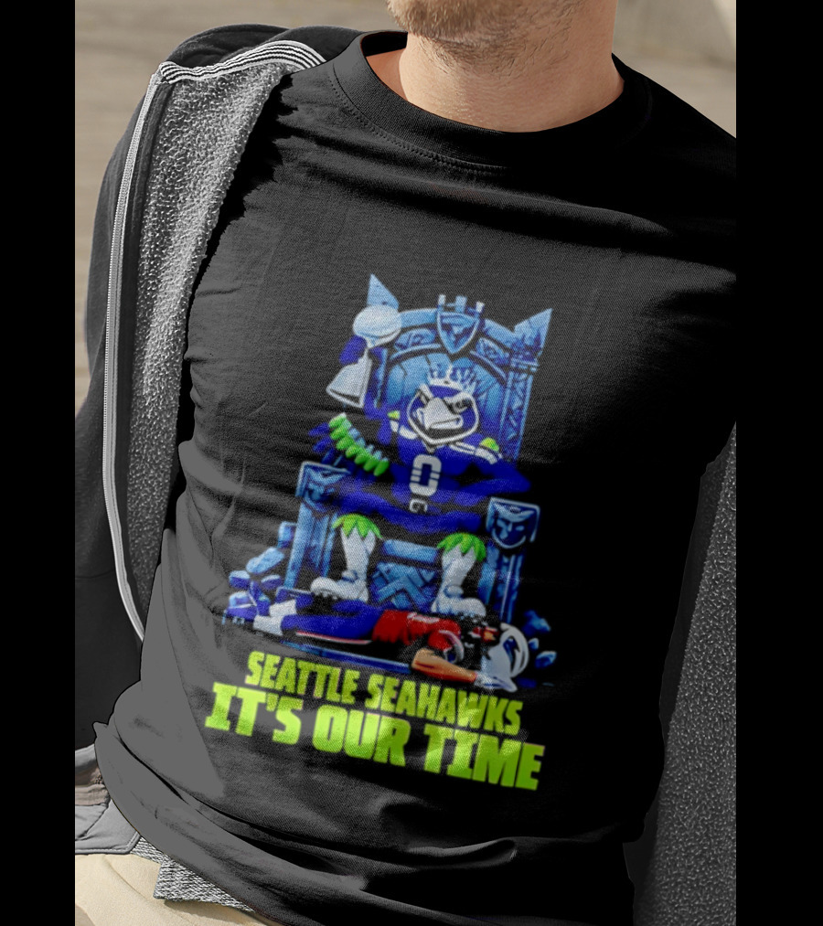 Seattle Seahawks It's Our Time 2026 Jaxon Smith Njigba Football T-Shirt