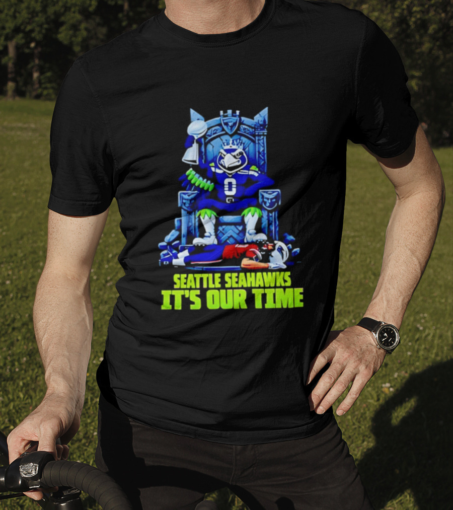Seattle Seahawks It's Our Time 2026 Jaxon Smith Njigba Football T-Shirt