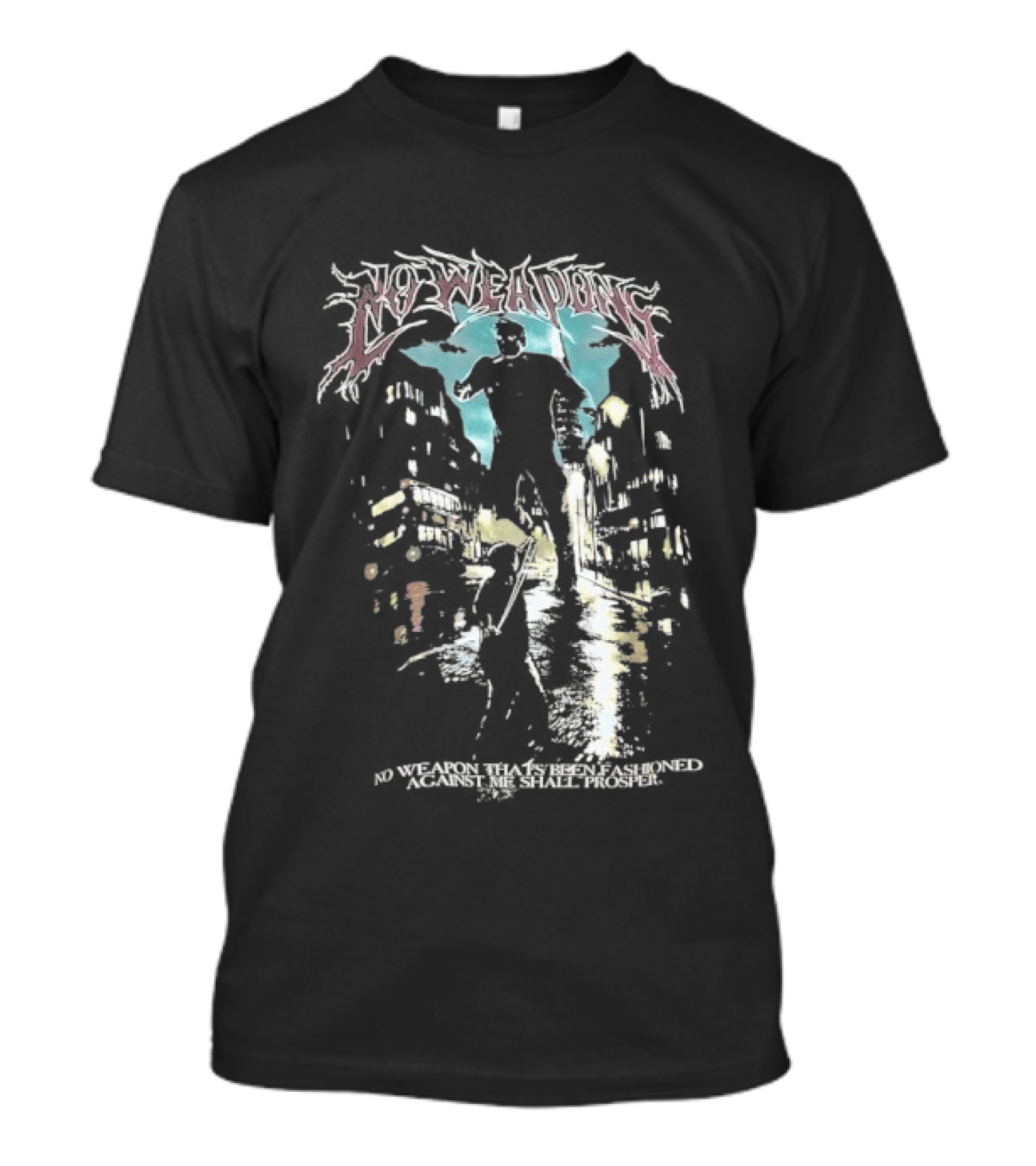 No Weapons Formed Against Me Shall Prosper Biblical T-Shirt