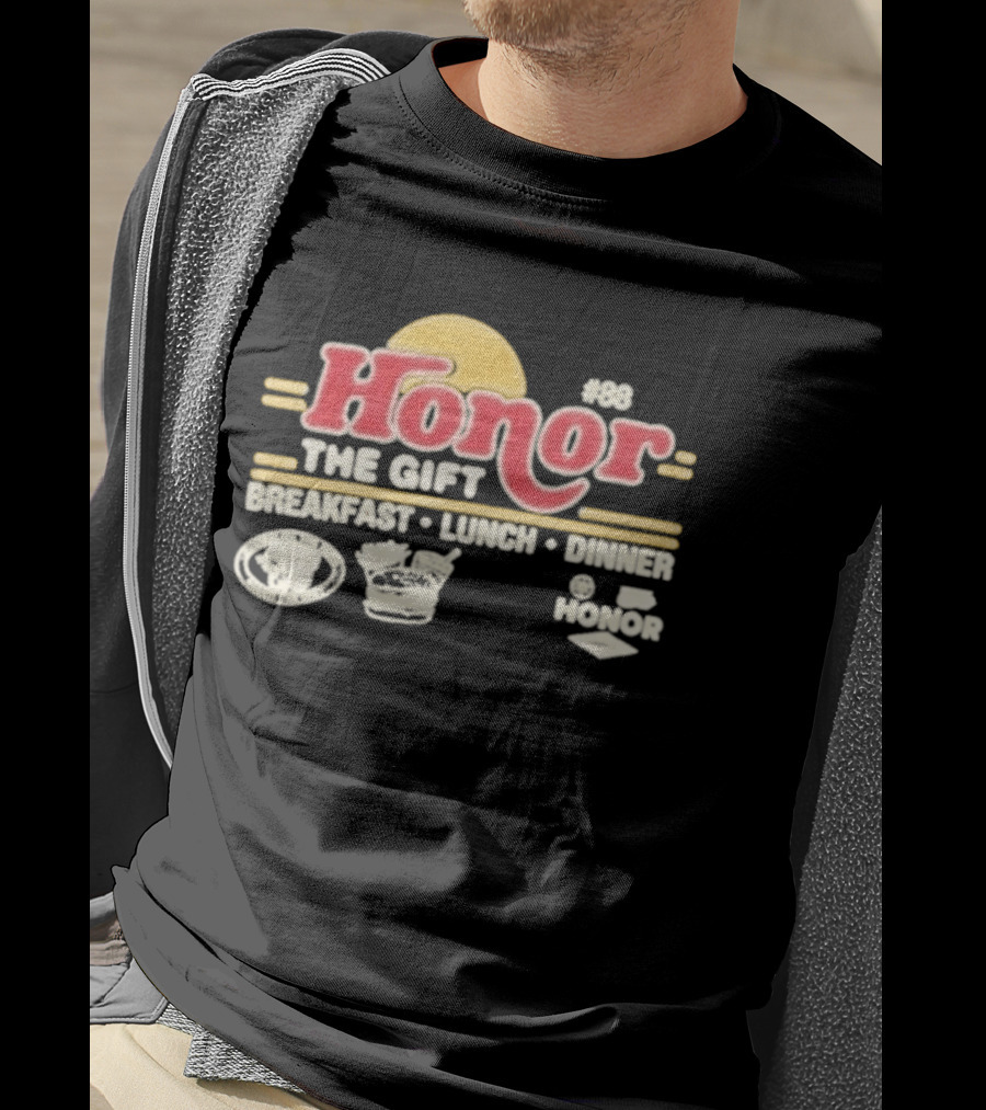 Honor The Gift Breakfast Lunch Dinner Stephen Curry 30 T-Shirt