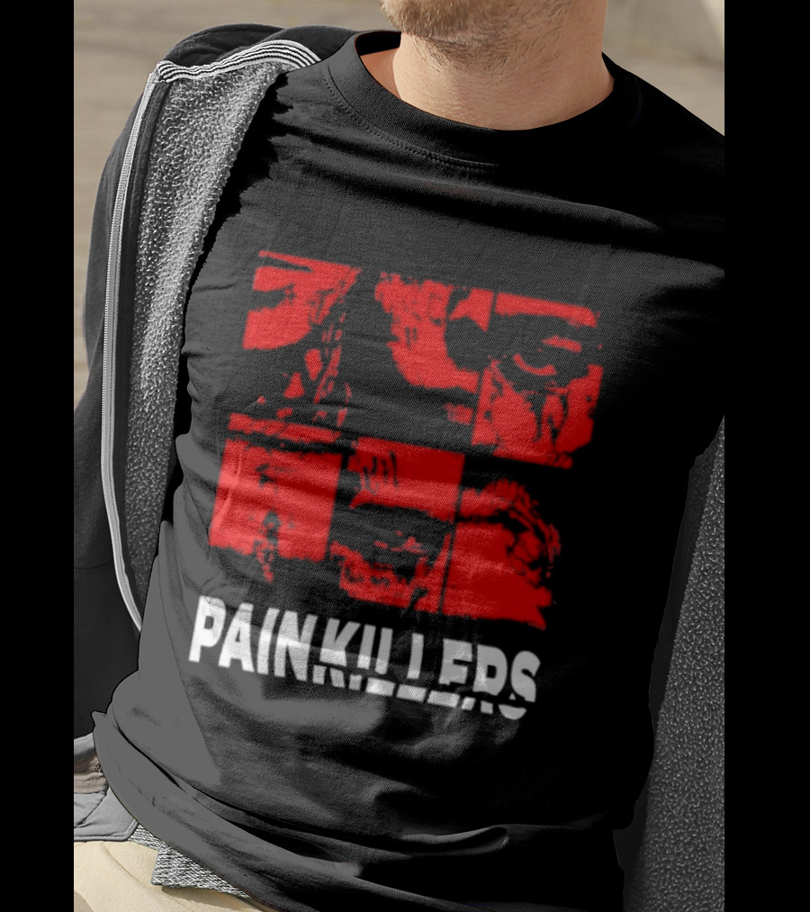 Yzo And Ptk Painkillers Eye Red Faces T-Shirt