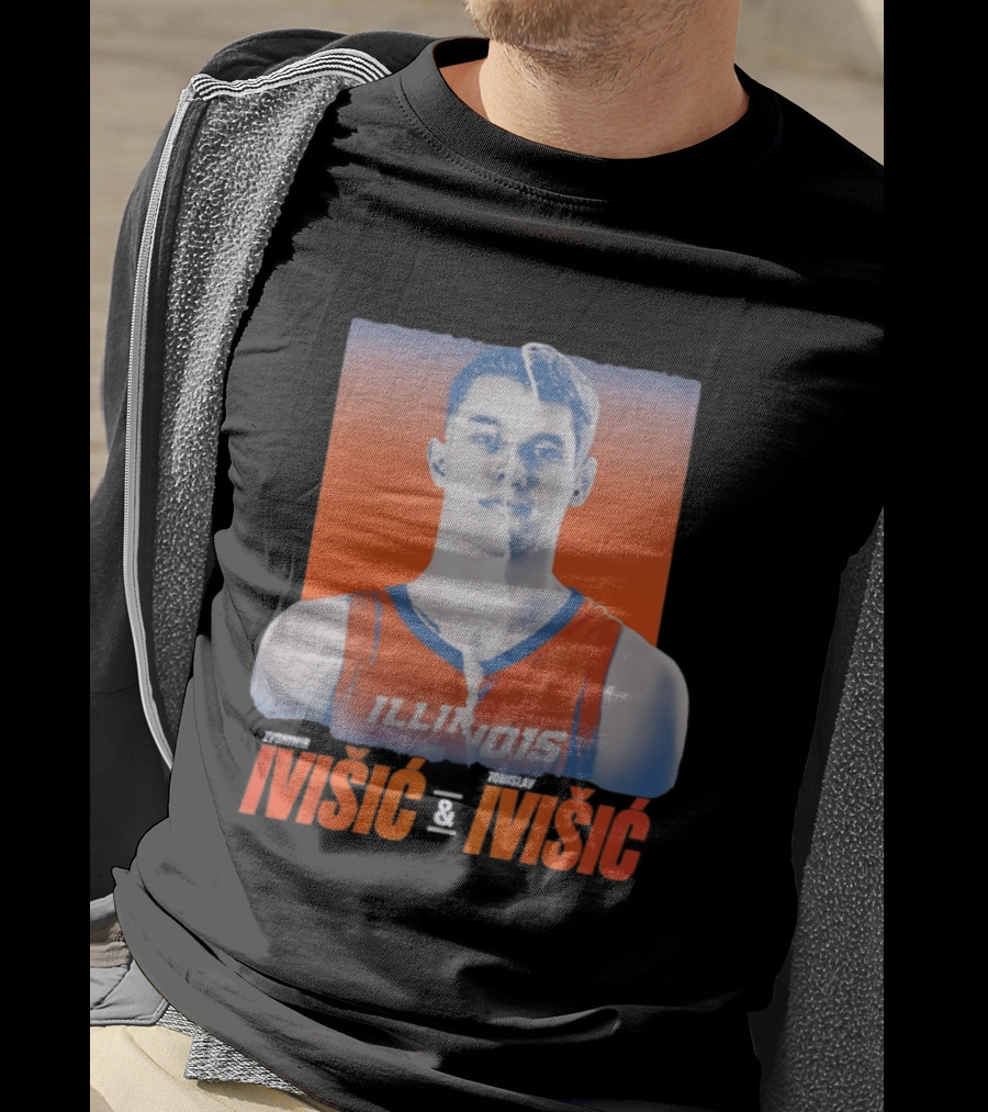 Illinois Fighting Illini Ivisic Basketball T-Shirt