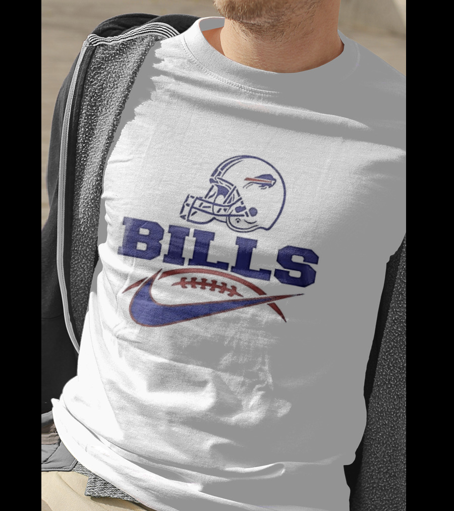 Buffalo Bills Helmet Football Sports Fan Gear T-Shirt