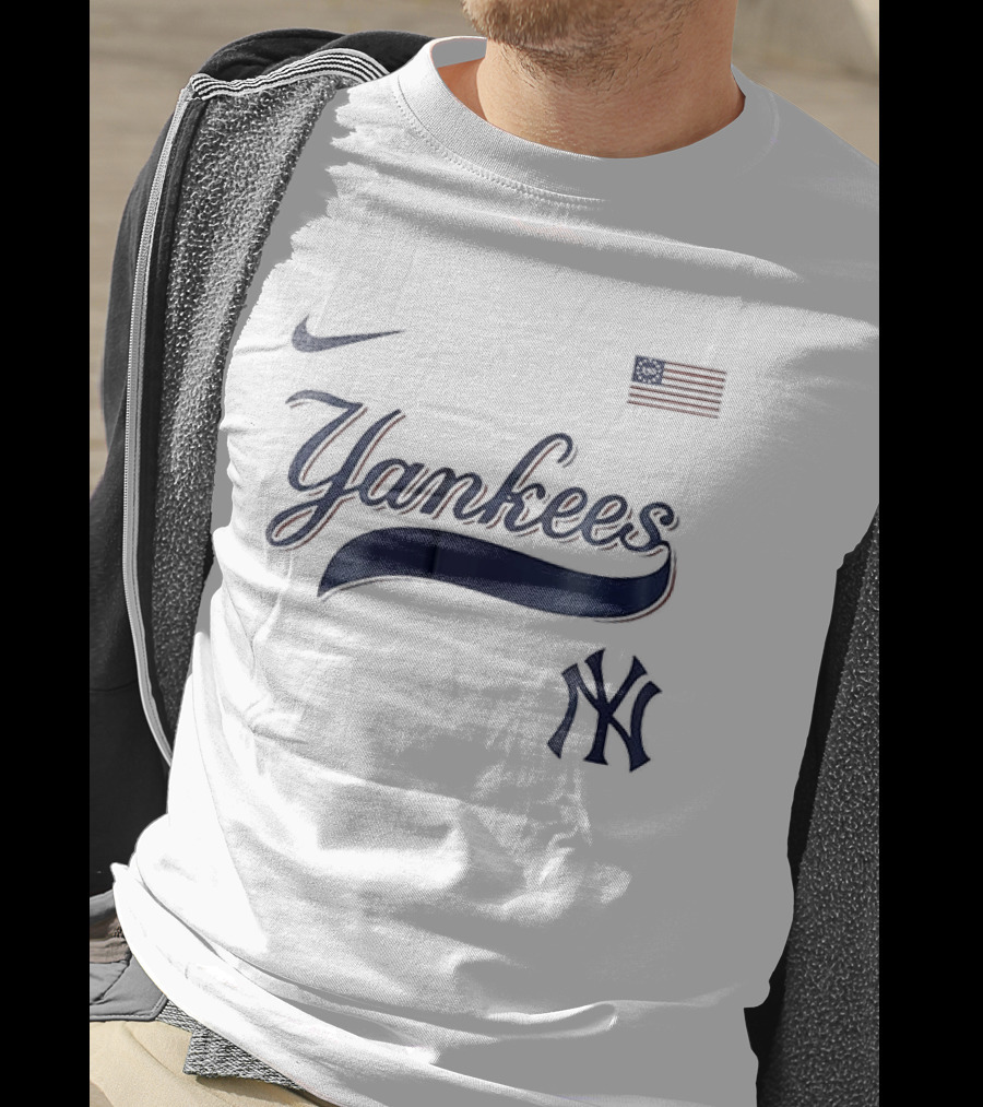 Nike New York Yankees USA Flag 250th Anniversary T-Shirt