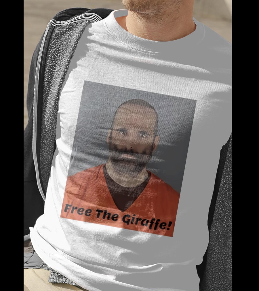Robby Roadsteamer Shot Free The Giraffe T-Shirt