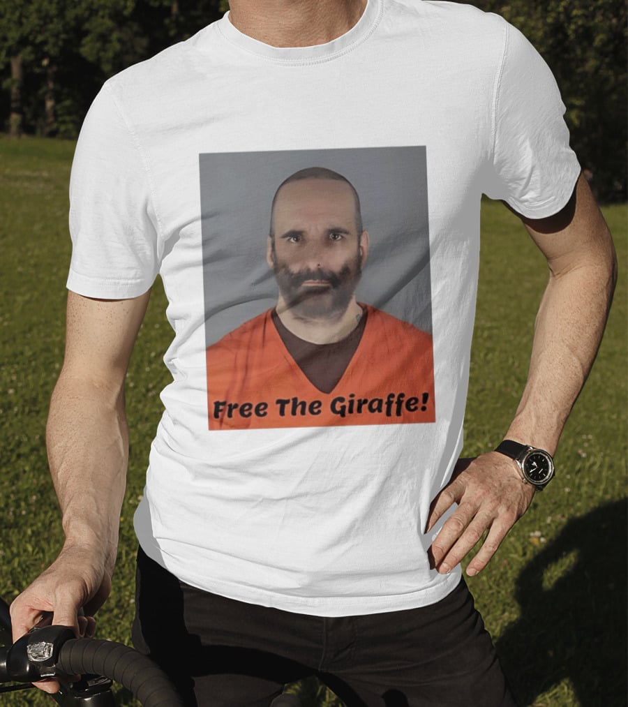 Robby Roadsteamer Shot Free The Giraffe T-Shirt