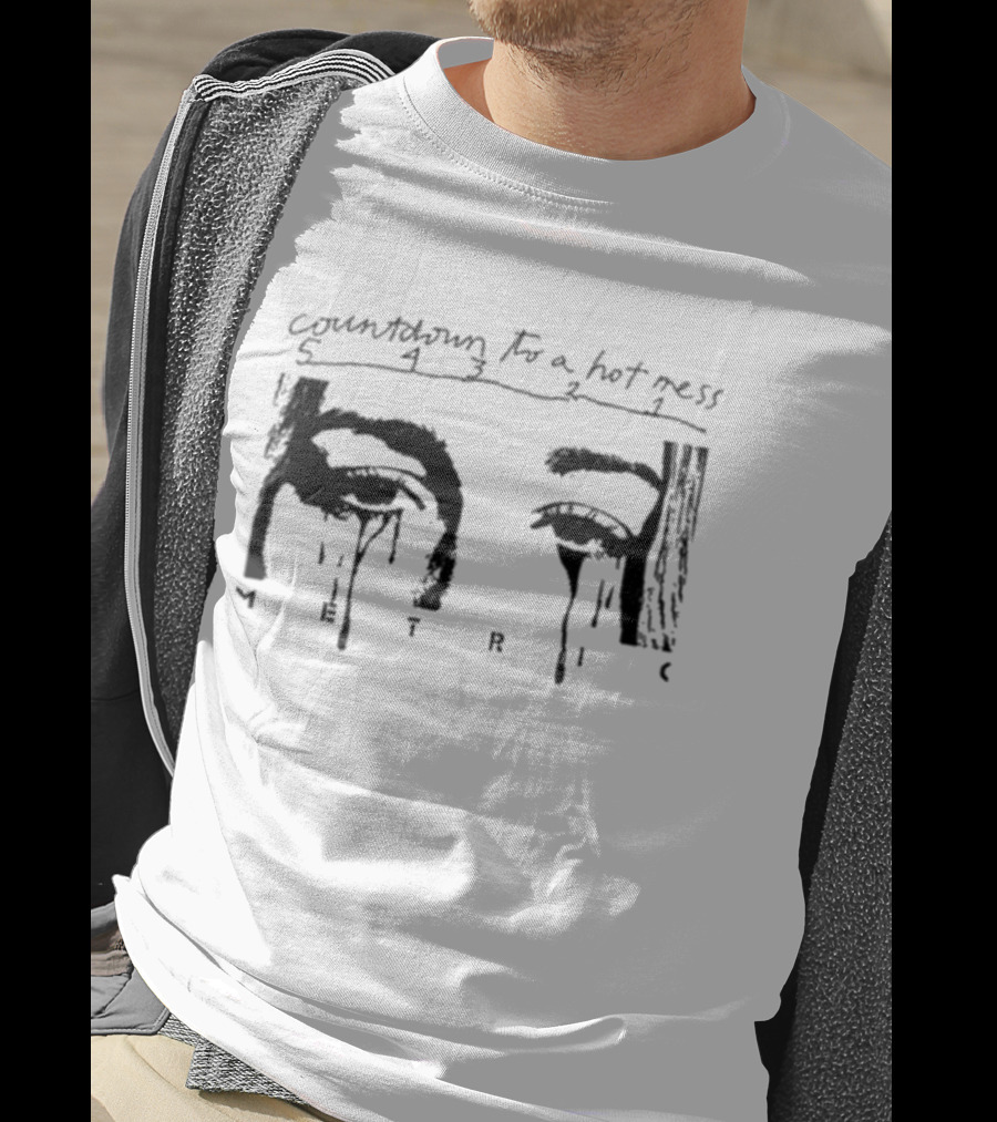 Victim Of Luck Countdown To A Hot Mess Metric T-Shirt