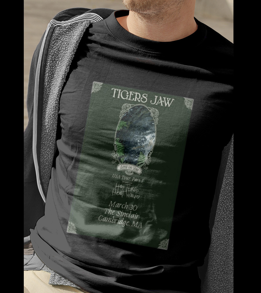 Tigers Jaw Lost On You USA Tour Part I The Sinclair Cambridge MA March 30 T-Shirt