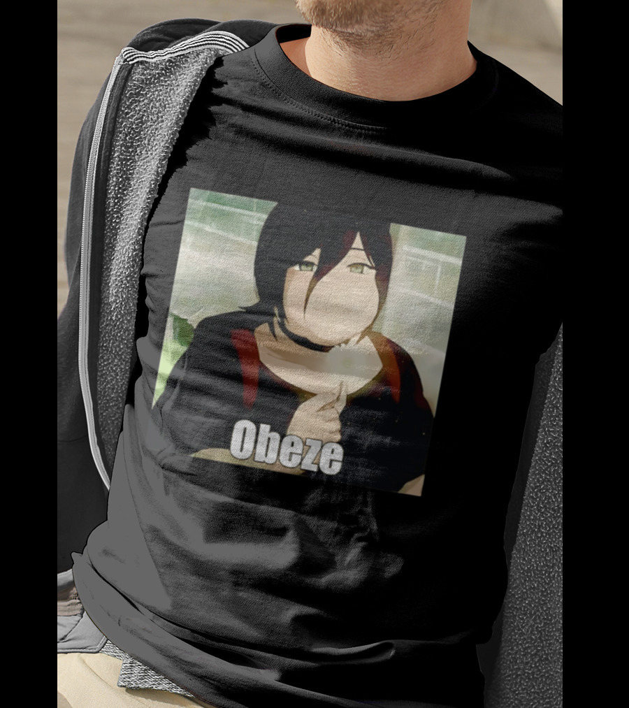 Obese Reze Reze Arc Anime Character Meme T-Shirt