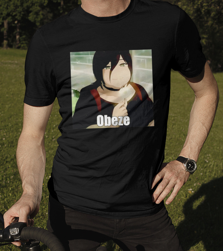 Obese Reze Reze Arc Anime Character Meme T-Shirt