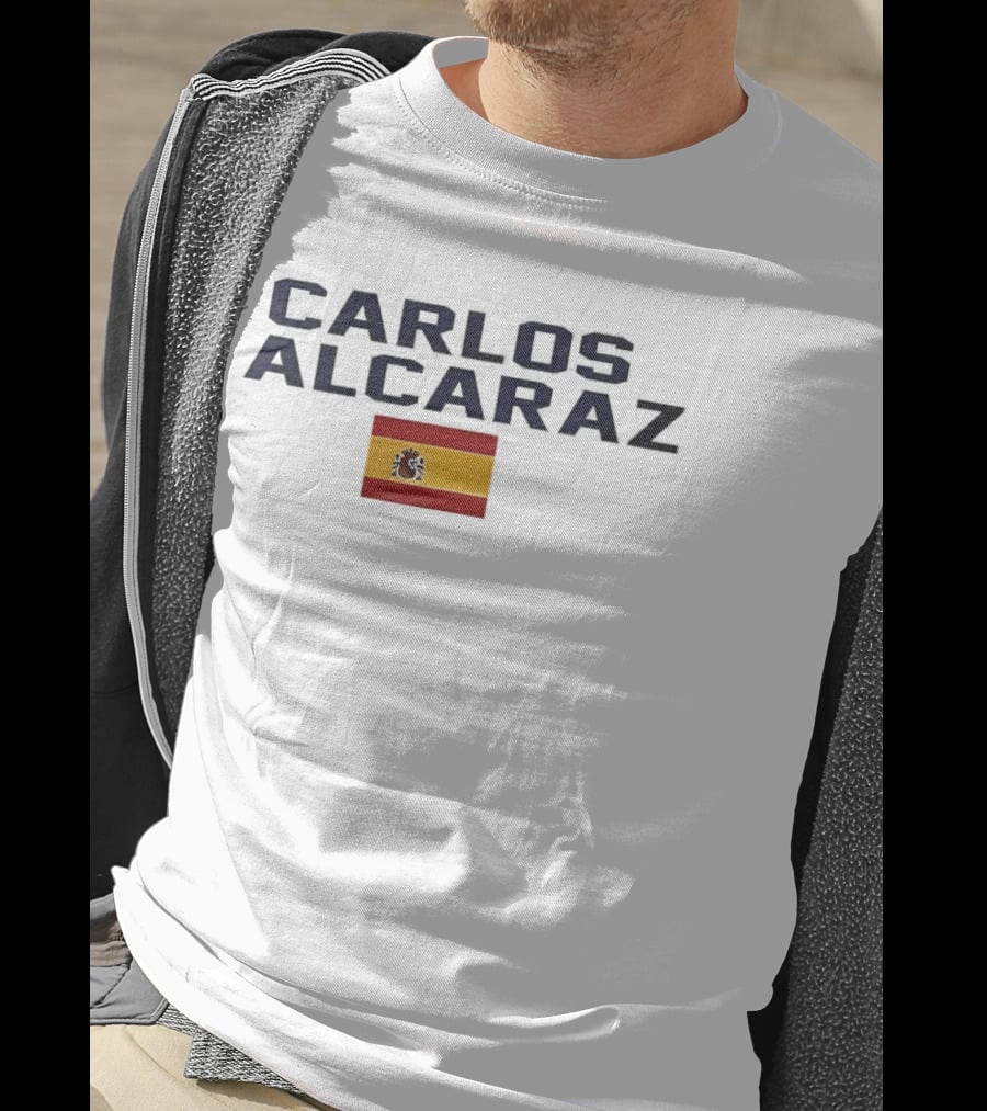 Carlos Alcaraz Spanish Flag T-Shirt