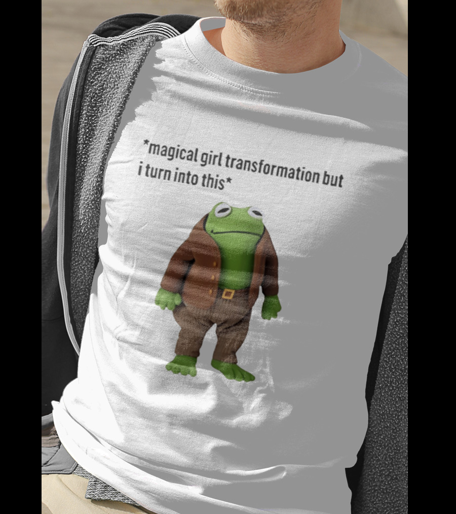 Frog And Toad Magical Girl Transformation Meme T-Shirt