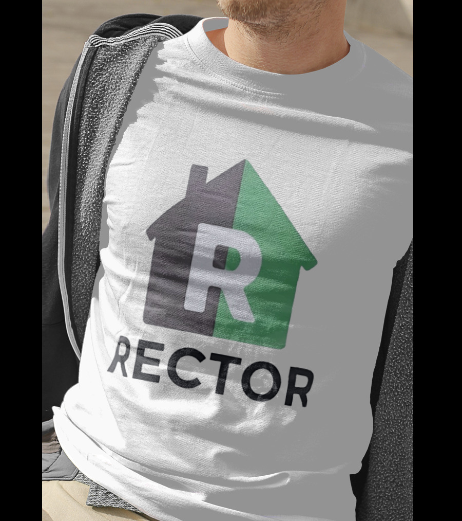 Rector R House Symbol Green And Grey T-Shirt