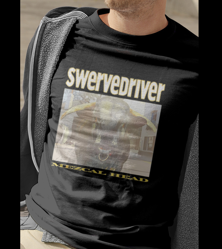 Swervedriver Bison Mezcal Head T-Shirt