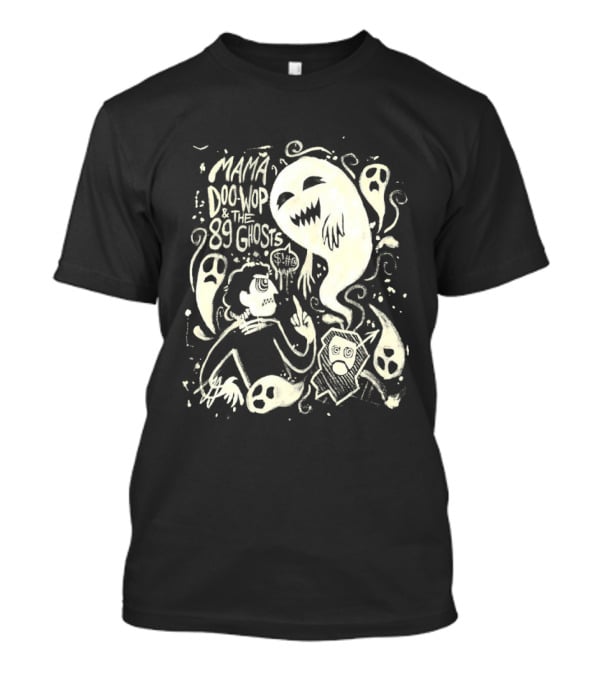 Mama Doo Wop And The 89 Ghosts Supernatural Illustrations T-Shirt
