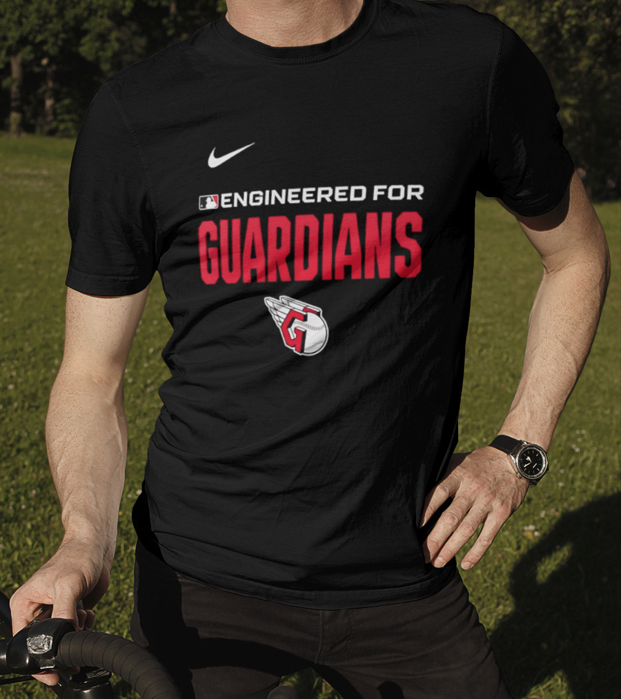 Engineered For Cleveland Guardians Nike MLB Team T-Shirt