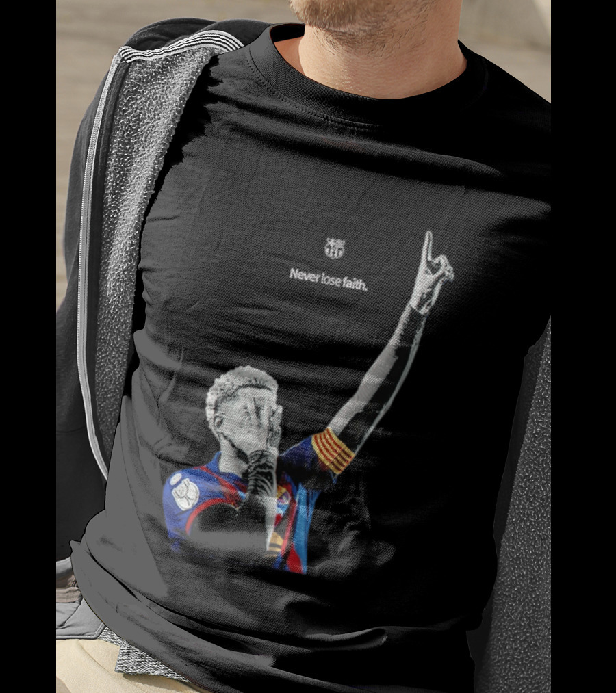 Ronald Araujo FC Barcelona Never Lose Faith T-Shirt