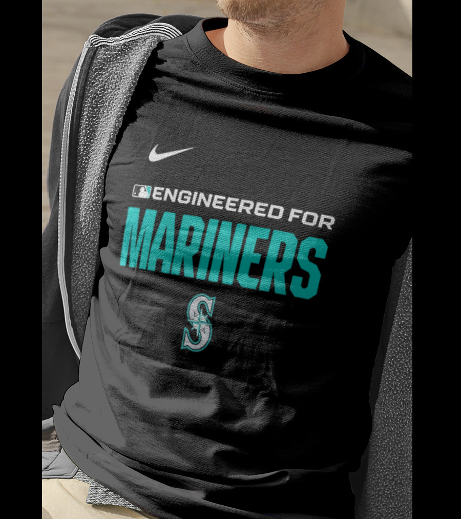 Nike MLB Engineered For Mariners Seattle Mariners S T-Shirt