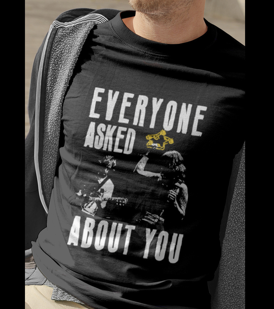 Everyone Asked About You Tambourine Iconic Performance T-Shirt