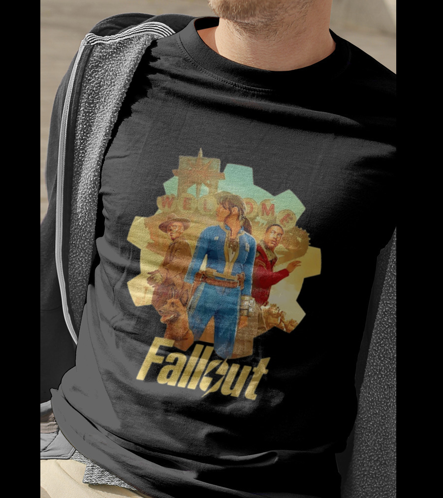 Fallout New Vegas Vault Dweller Welcome To New Vegas T-Shirt
