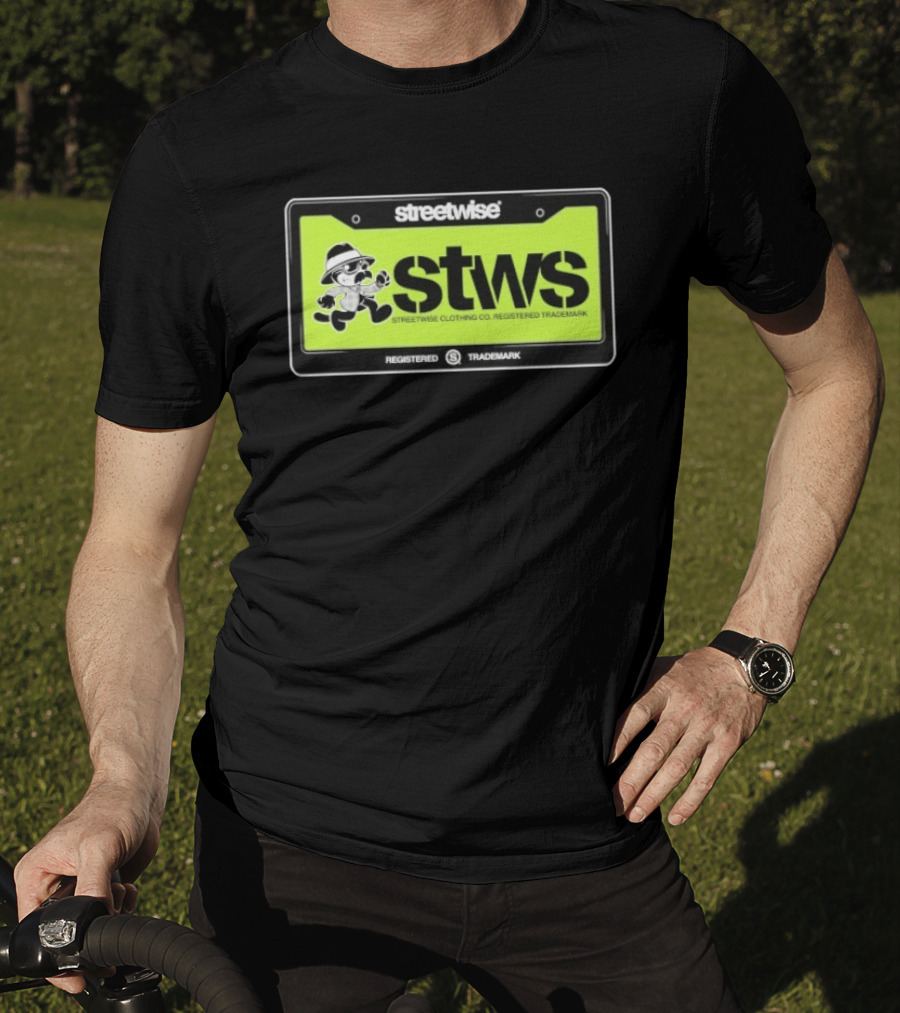 Streetwise Clothing Co STWS Registered Trademark Cat T-Shirt