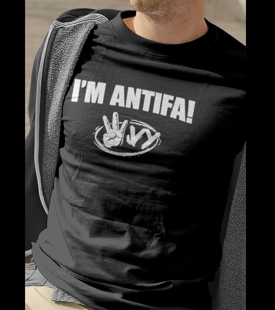I'M ANTIFA Hand Sign T-Shirt