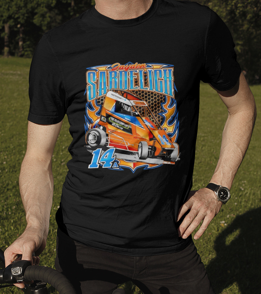 Jayden Sardelich The Pilot Company Mastercraft 14A Racing Sprint Car T-Shirt