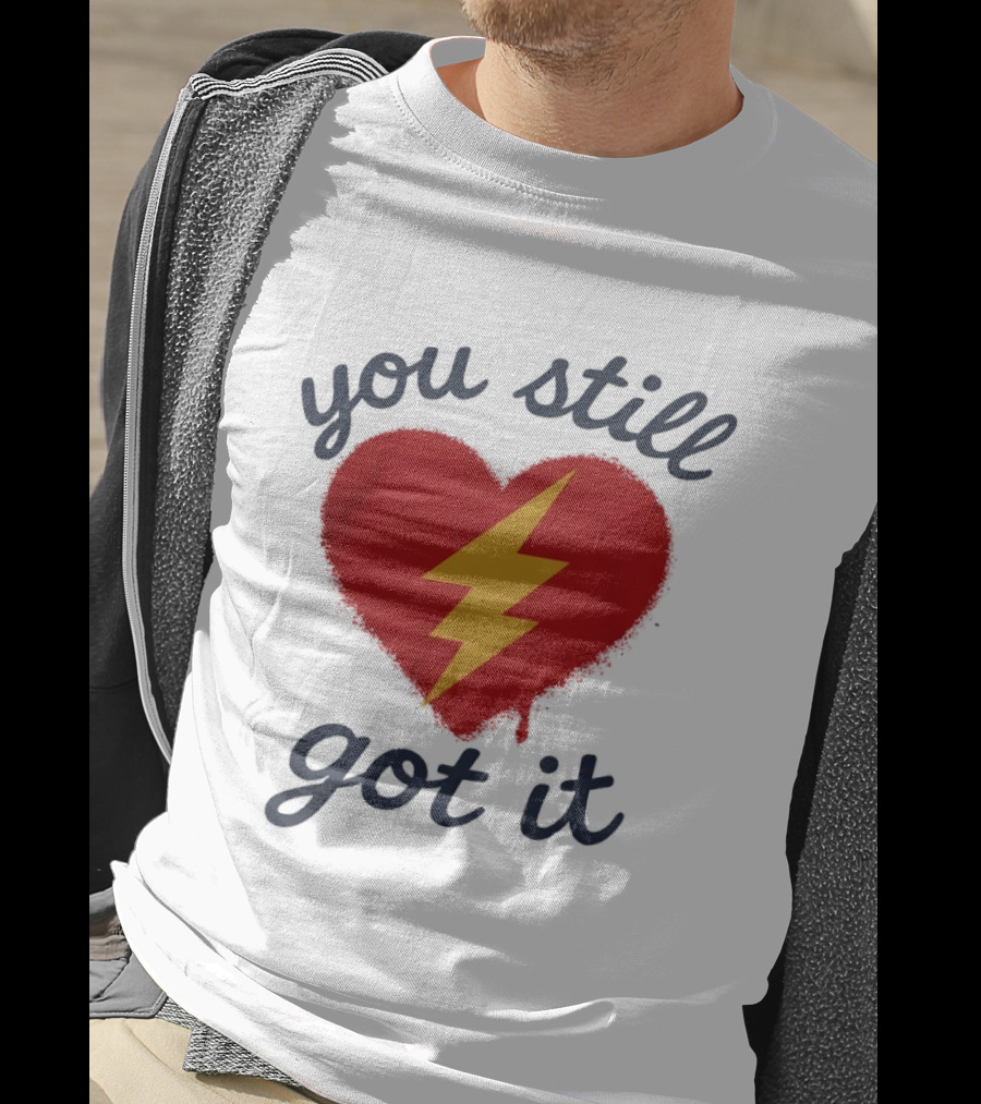 Brett Young You Still Got It Heart Lightning Bolt T-Shirt