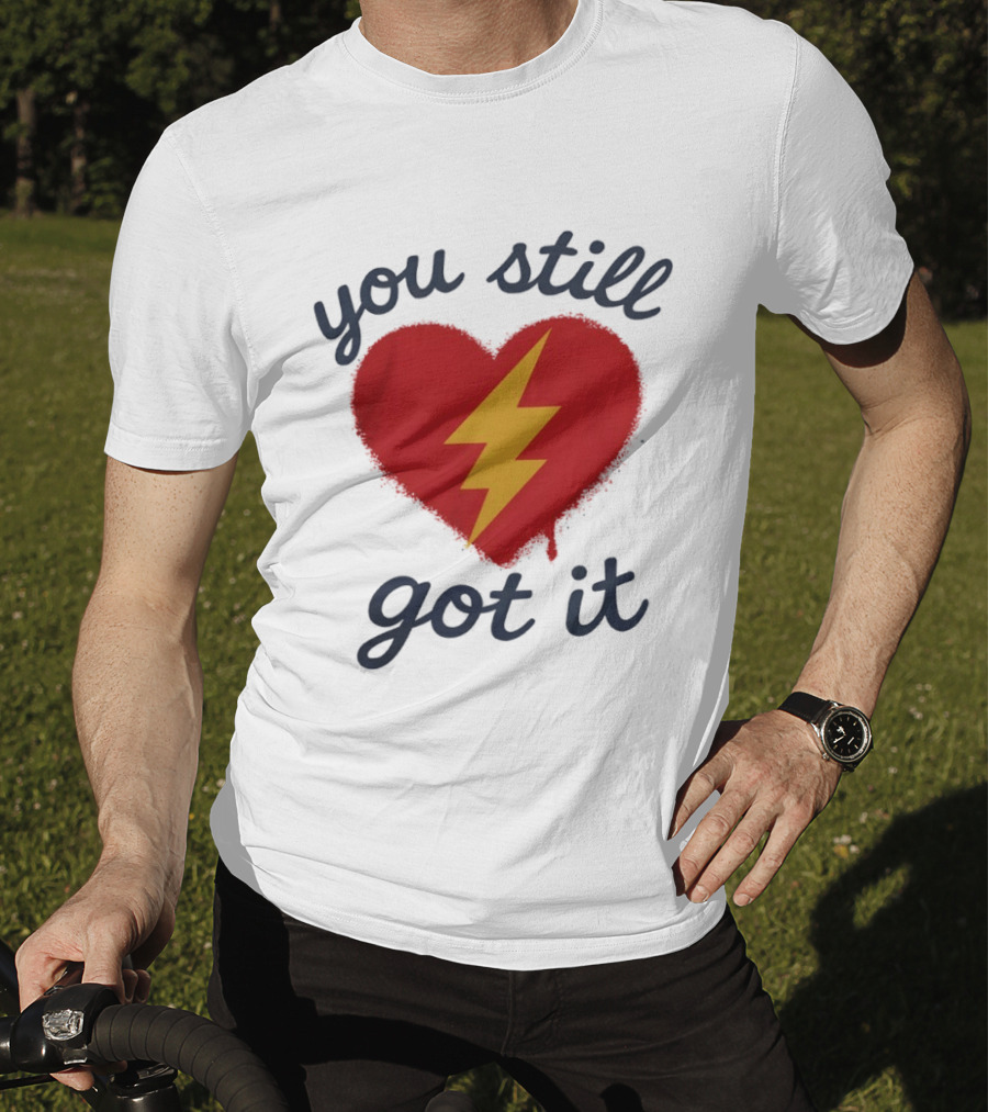Brett Young You Still Got It Heart Lightning Bolt T-Shirt
