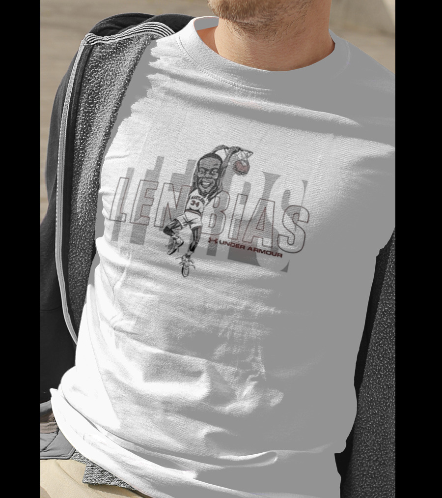 Len Bias Maryland Terrapins Basketball Under Armour T-Shirt