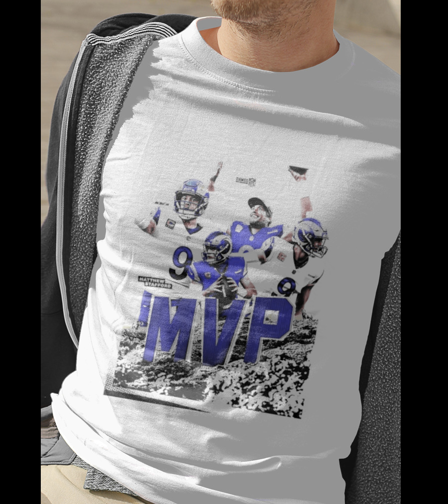 Los Angeles Rams Matthew Stafford Football MVP T-Shirt