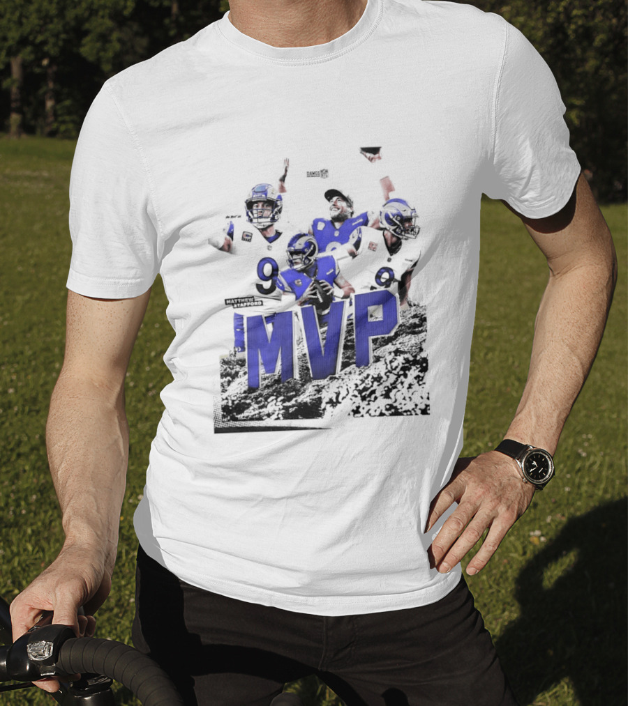 Los Angeles Rams Matthew Stafford Football MVP T-Shirt