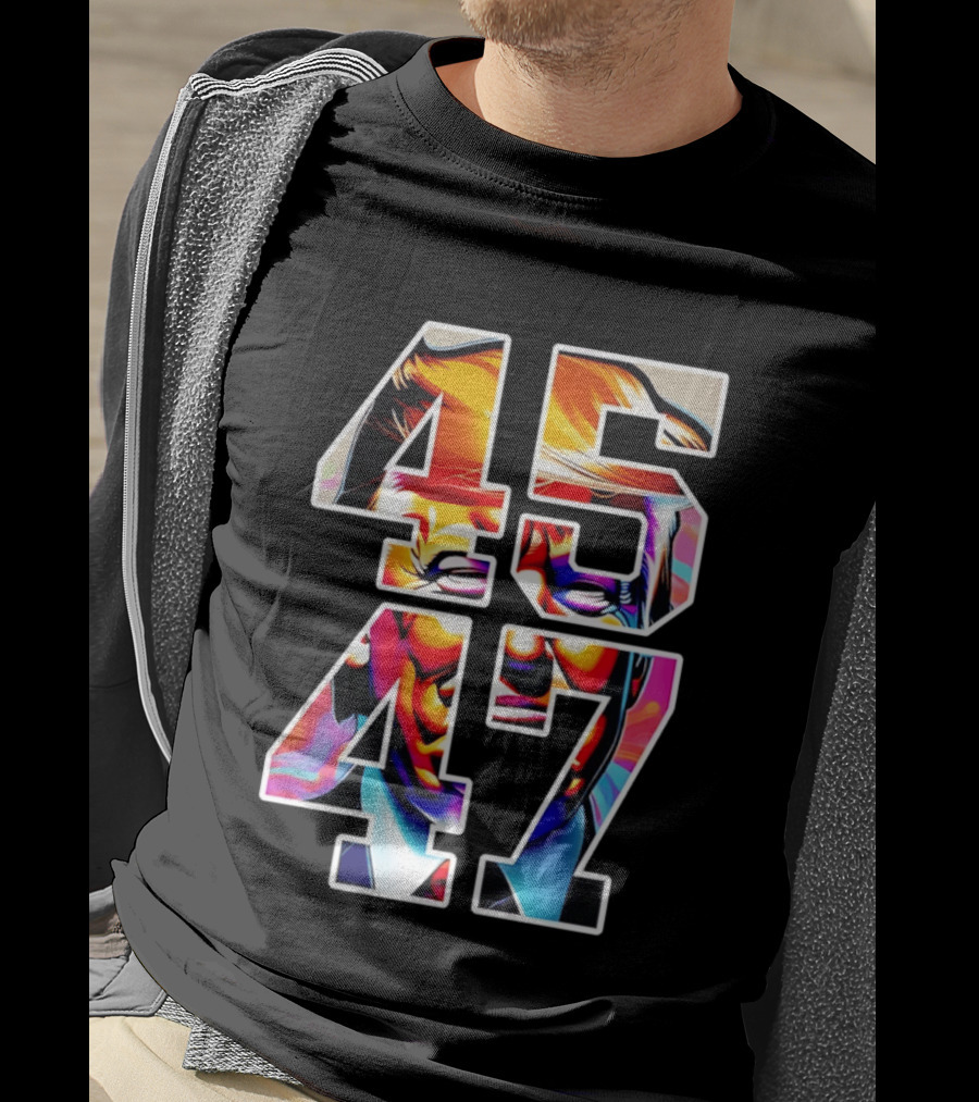 45 47 Trump Presidents And America T-Shirt