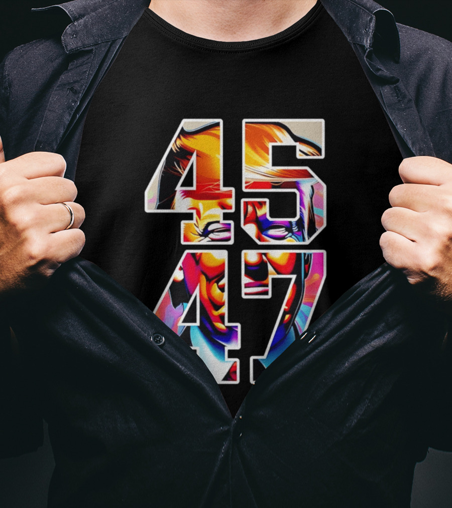 45 47 Trump Presidents And America T-Shirt
