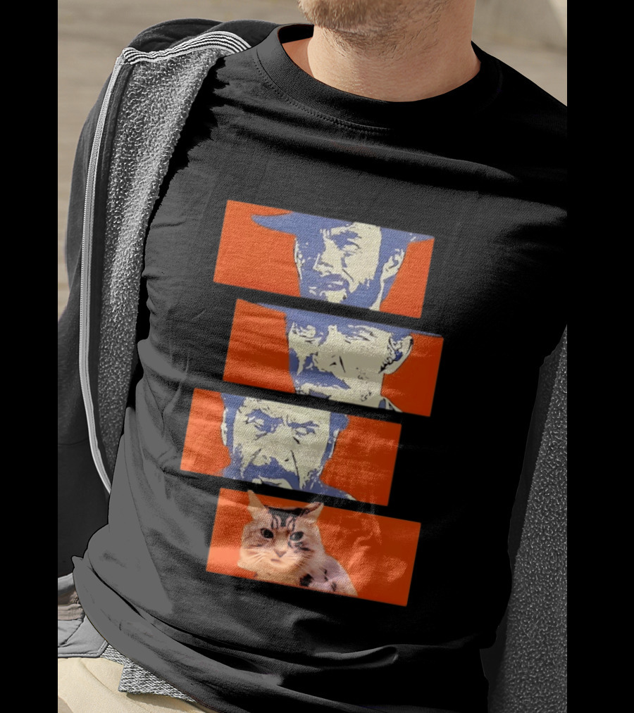 Buono Brutto Cattivo And Cat Pop T-Shirt