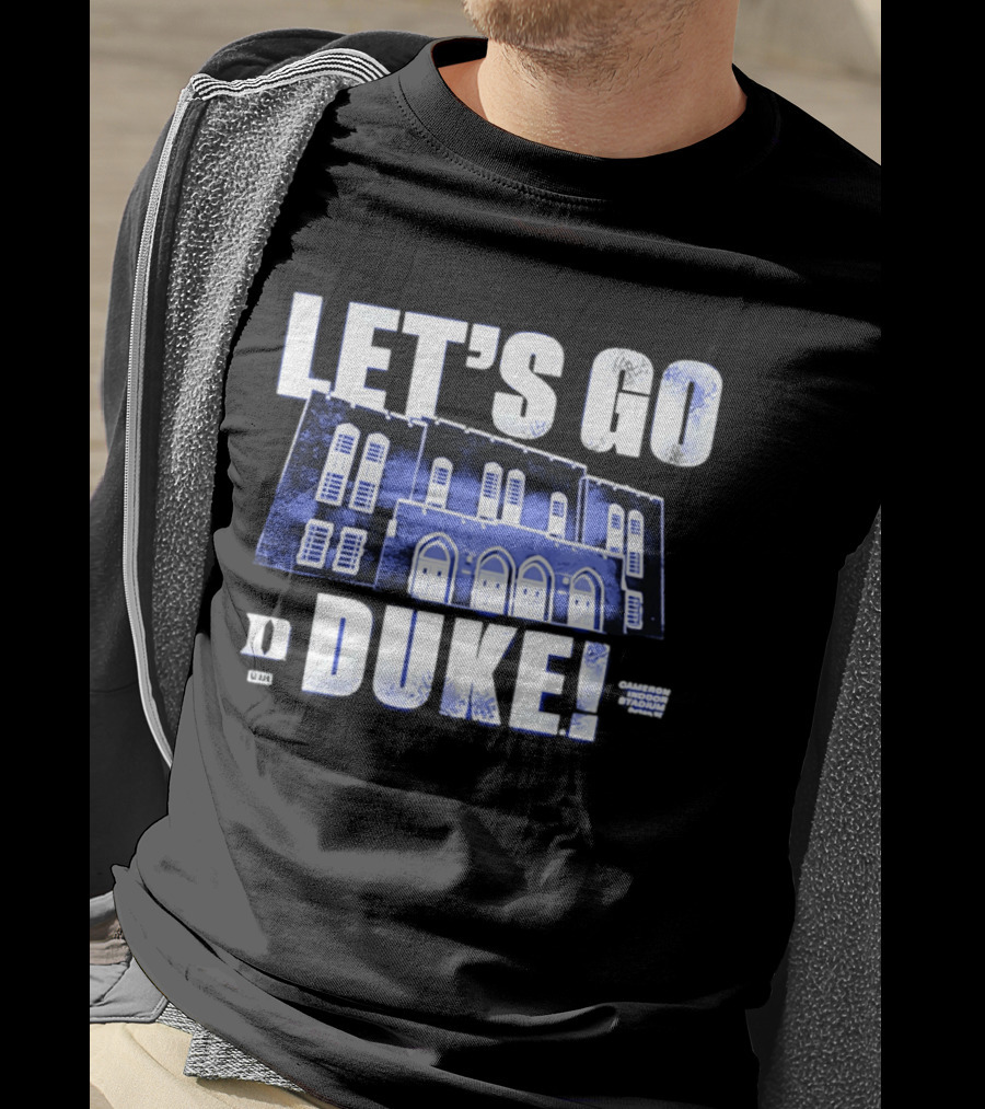 Let's Go Duke Cameron Indoor Stadium Blue Devils T-Shirt