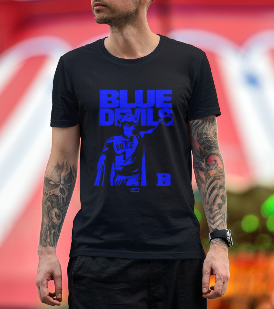Duke Blue Devils Mode Blue Devils D T-Shirt