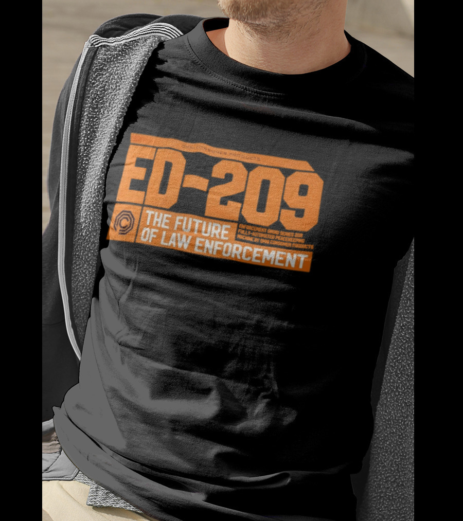 ED 209 Omni Consumer Products The Future Of Law Enforcement T-Shirt