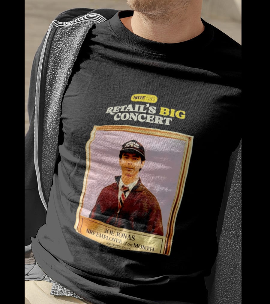 Joe Jonas NRF Employee Of The Month January 2006 Retail's Big Concert T-Shirt
