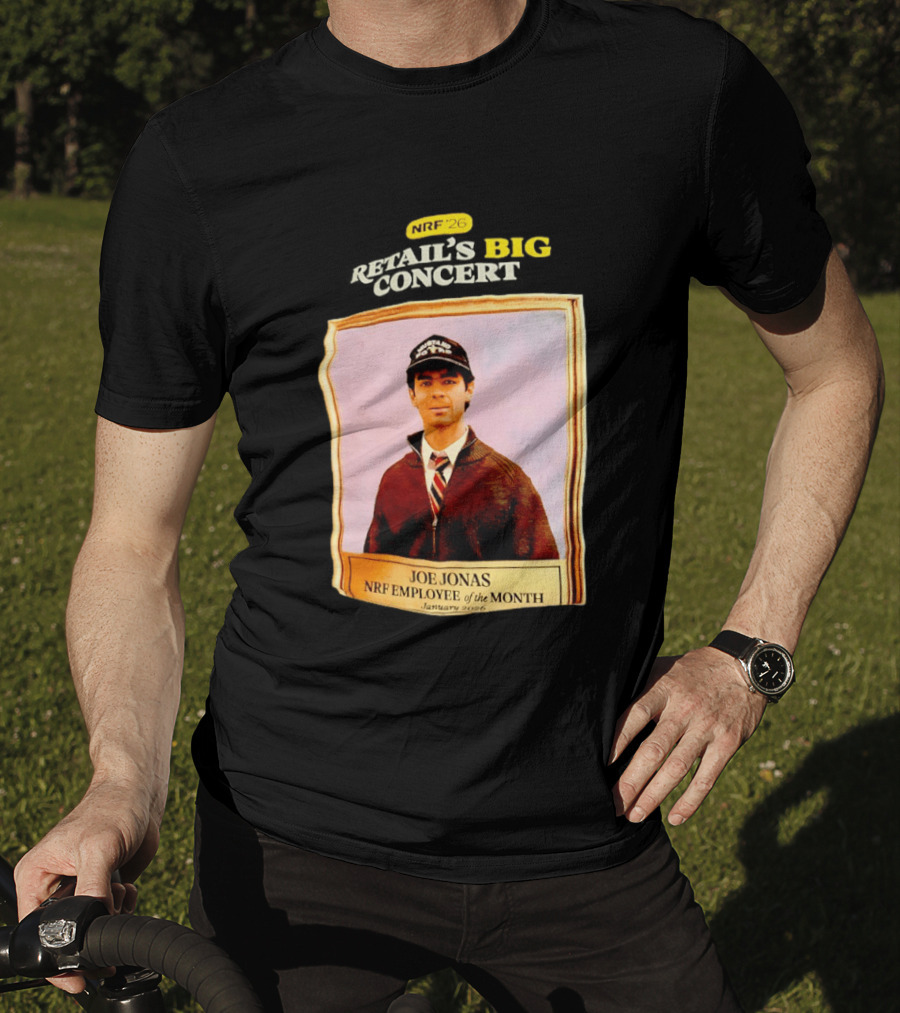 Joe Jonas NRF Employee Of The Month January 2006 Retail's Big Concert T-Shirt